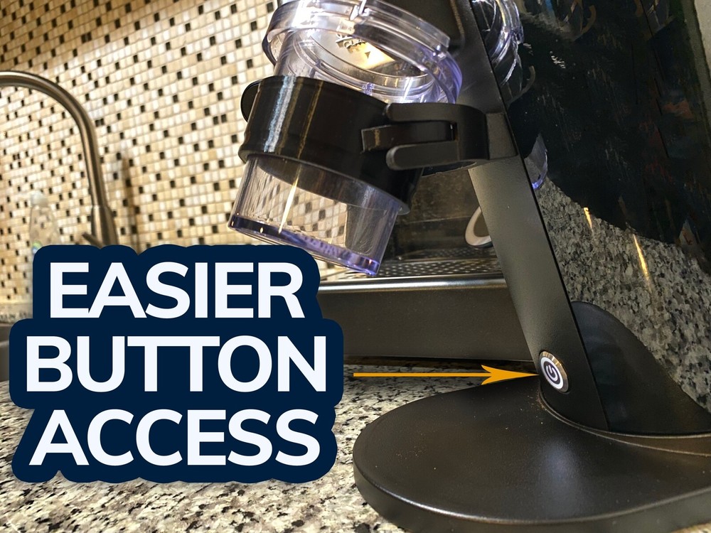 DF64 Angled Dosing Cup Bracket | No More Mess! | Portafilter Adapter