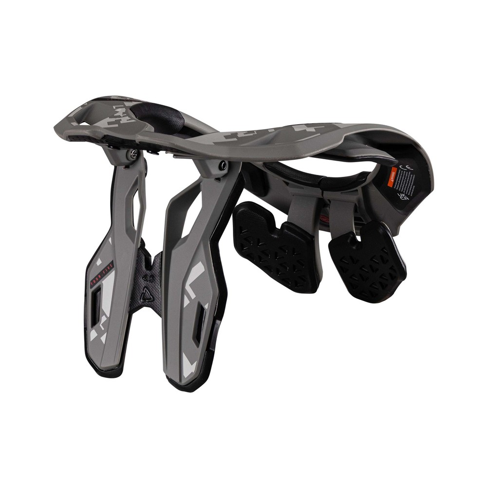 LEATT 4.5 Motorcycle Neck Protector Grey Black CE Certified