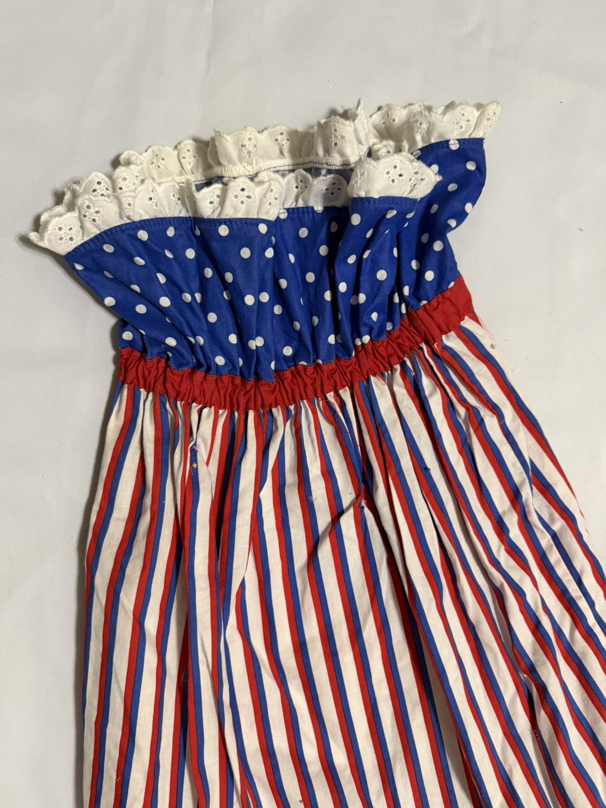 Vintage Costumes by BETTY Clown Adult Pants XL Stripes Polka Dots USA Made