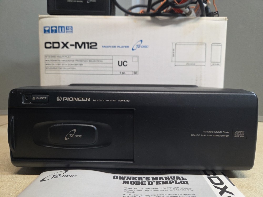 CDX-M12 Multi-CD player 12-Disc/ Compact Disc Magazine