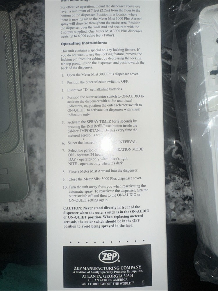 ZEP Meter Mist 3000 Plus 659201