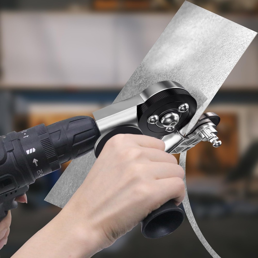 CZS Sheet Metal Cutter Drill Attachment, Electric Shears Style 1