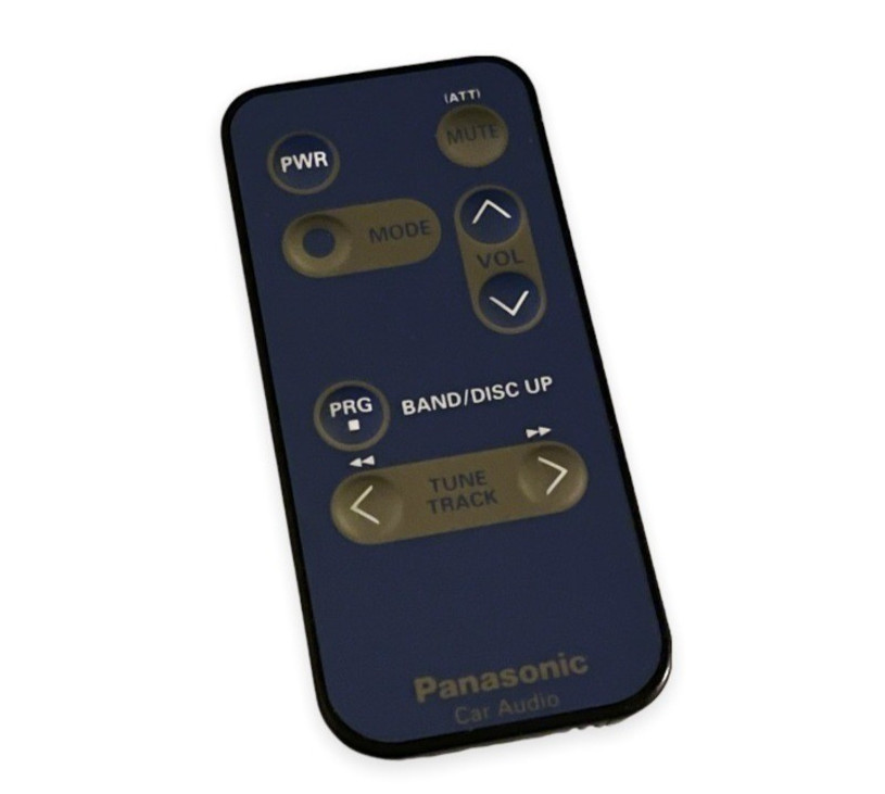 Panasonic Car Audio Remote Control Original Requires Battery Untested Open Bag