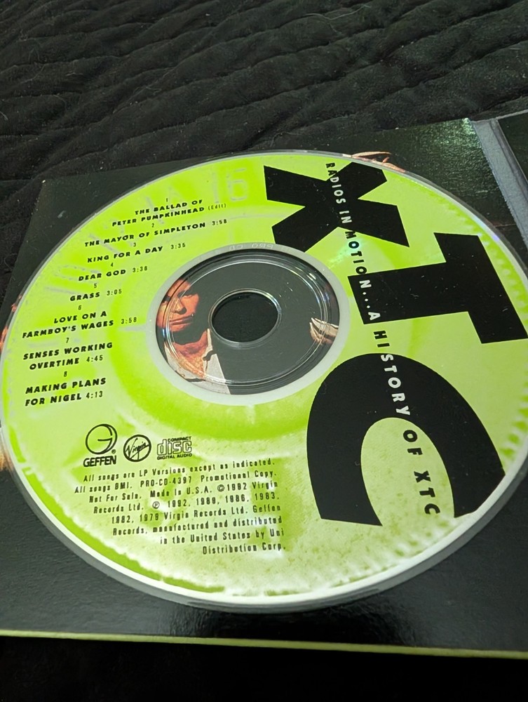 XTC Promo Only Radio Sampler