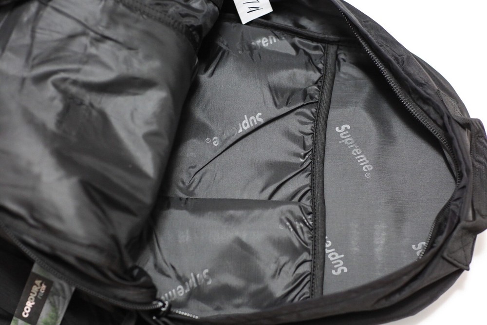 Supreme FW22 Black Backpack Rare
