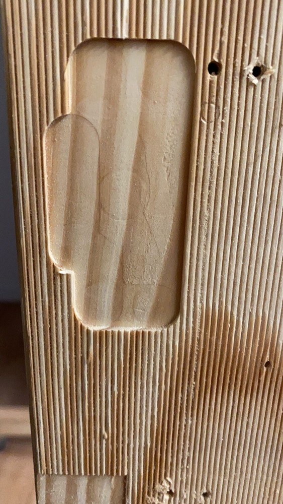 Lock Strike Plate Routing Jig