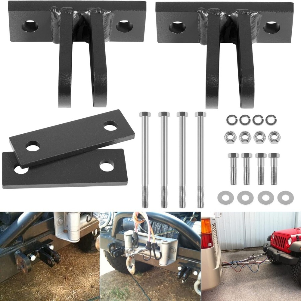 For Blue Ox Tow Bolt-On Base Plate Tow Bar Purpose Adapter Bracket Kit Universal