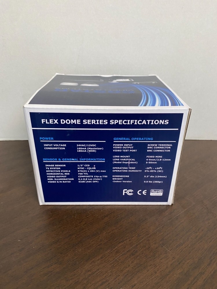 Costar Video Systems Indoor Flex Dome Series Camera CDC2649F