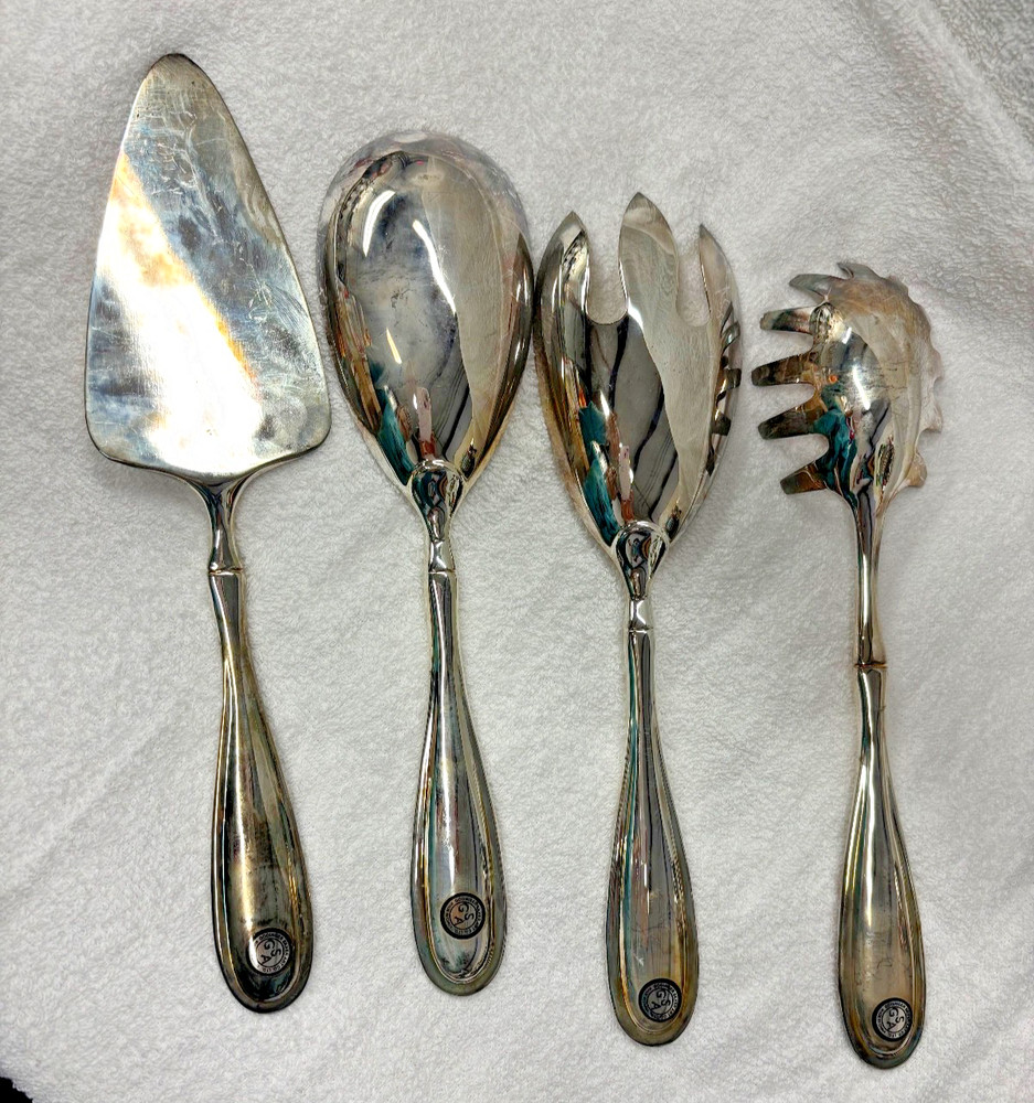 Godinger Silver Art Co. 4 Piece 10" Serving Set