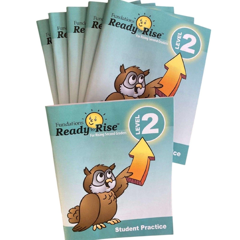 Fundations Ready to Rise Student Practice – Rising Second Graders (6-Pack)
