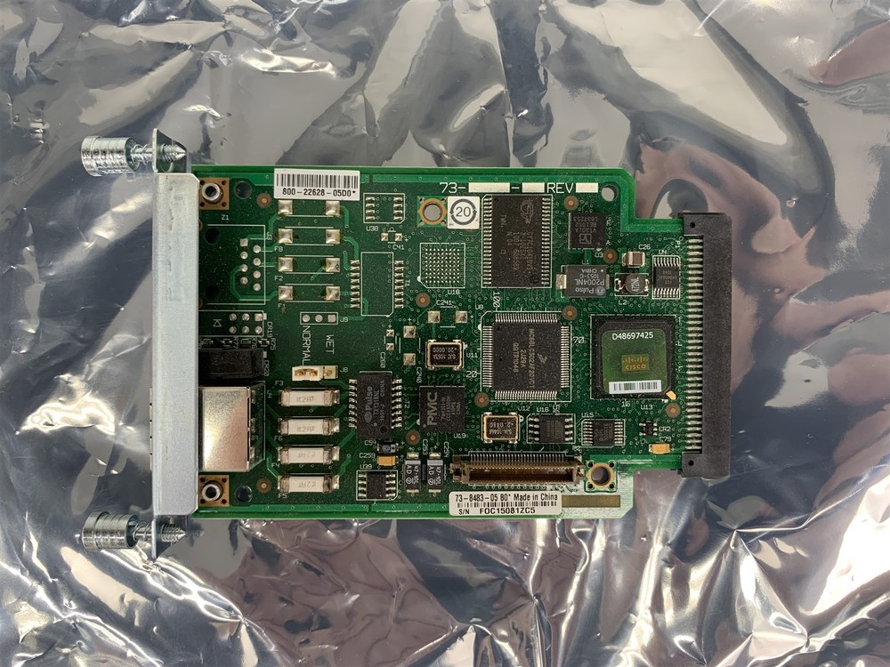 Cisco VWIC2-1MFT-T1/E1 1-Port 2nd Gen Multiflex Trunk Interface Card