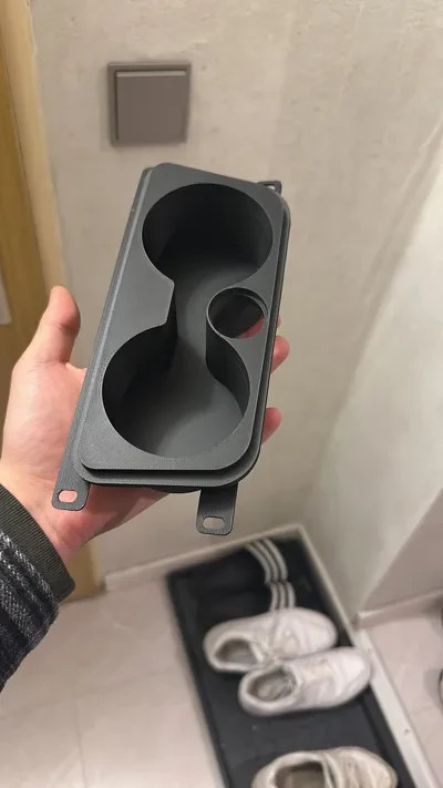 BMW Dual CUP HOLDER BMW E90/E91/E92/E93 - With or Without 12V socket