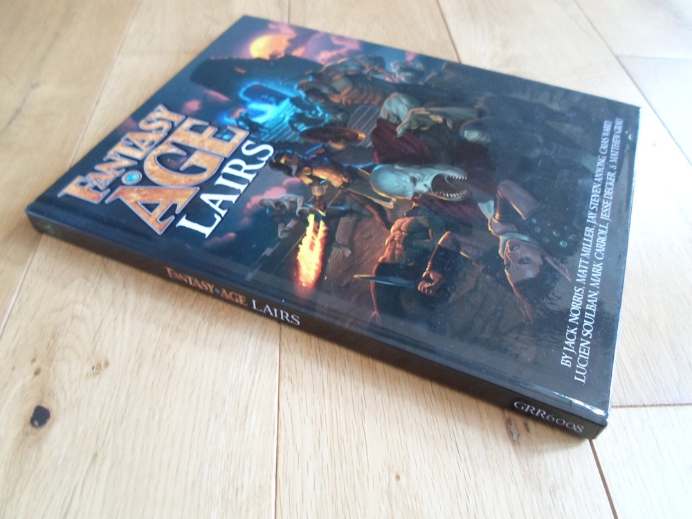 Fantasy AGE Lairs Hardback Supplement (NEW/MINT)