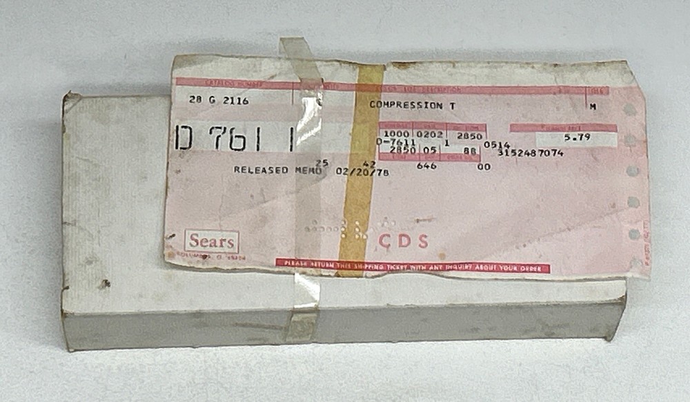 Vintage Compression Tester, Purchased 1978 From Sears