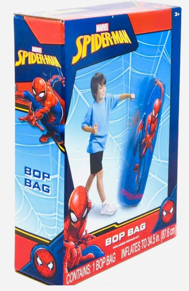 Spiderman 34.5" Bop Bag 34.5", Blue
