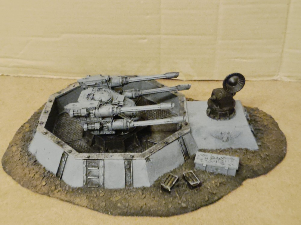 Forgeworld Hydra Emplacement - Extremely Rare Resin Piece
