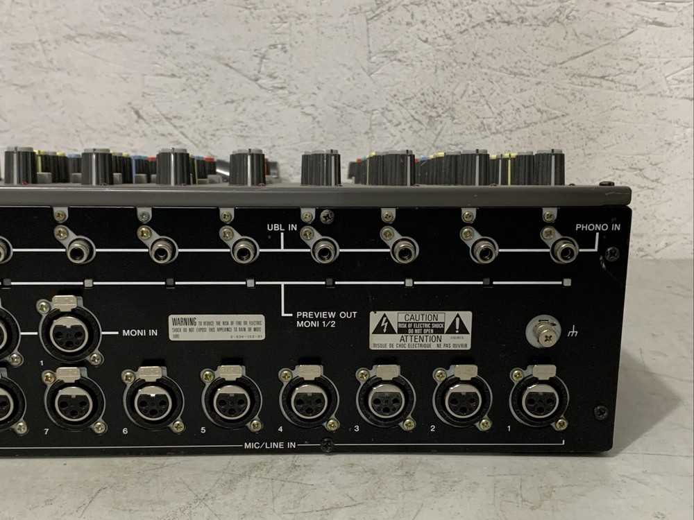 Sony MXP-290 - 8 Channel Pro Audio Mixer - UNTESTED