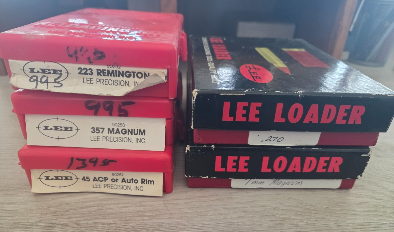 LEE LOADER Reloading Classic Die Sets Your Choice of  .45  .223  .357  .270  7mm