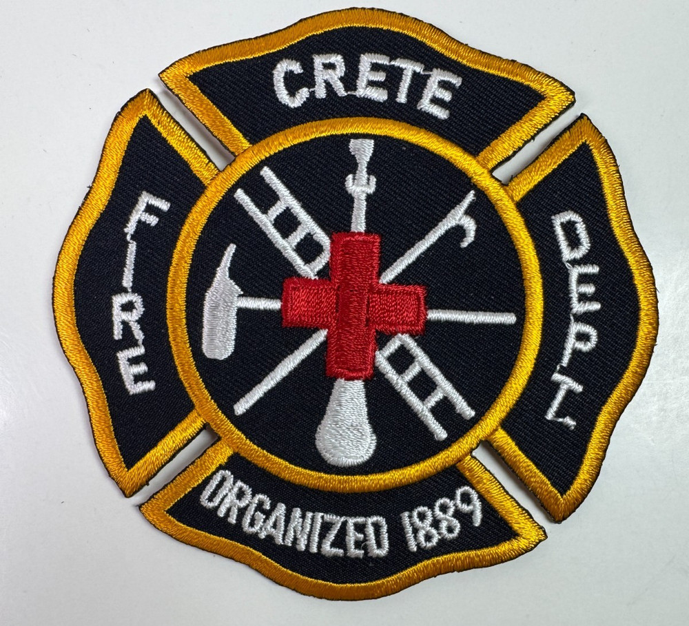 Crete Fire Illinois IL Patch Q10