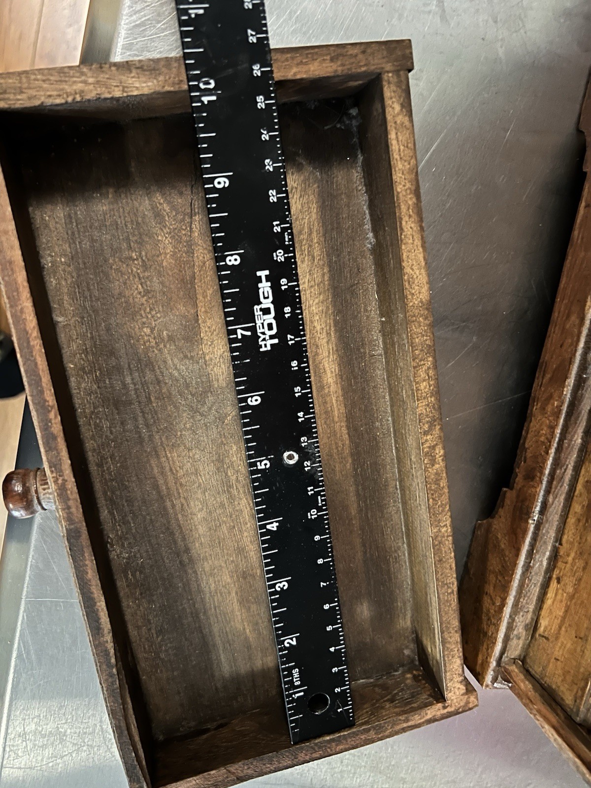 Antique Solid Wood Eight Drawer Collector's Chest | 16.25” x 12.5“ x 6.75” TLC