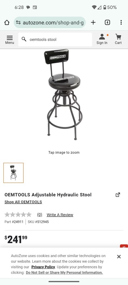 OEMTools shop stool seat Set (2)