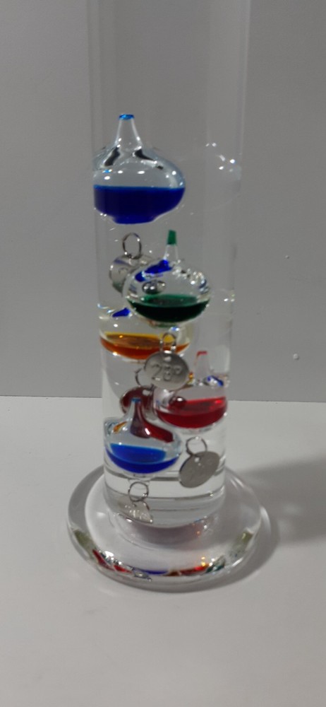 Galileo Scientific Thermometer Tabletop Temperature Meter Reader 20c - 28c