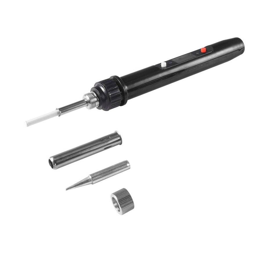 80W LCD Digital Adjustable Temperature Electronics Soldering Welding Iron Tool