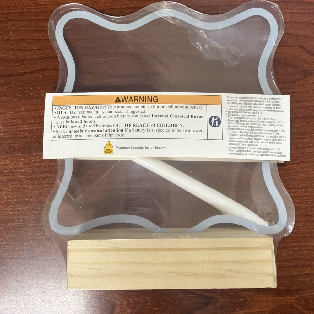 Light Up Dry Erase Board 8 X 9