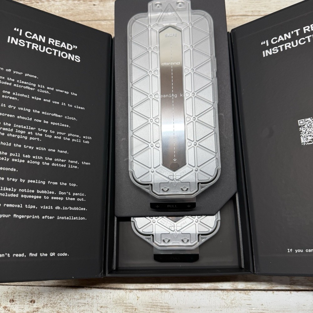 dbrand Prism 2.0 Screen Protector Google Pixel Clear + Cleaning Kit