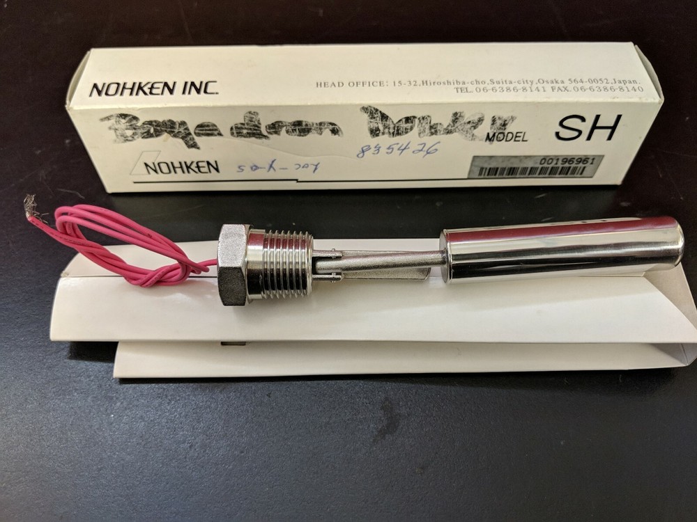 Nohken Model SH Side Mounted Miniature Float Sensor / NIB NOS