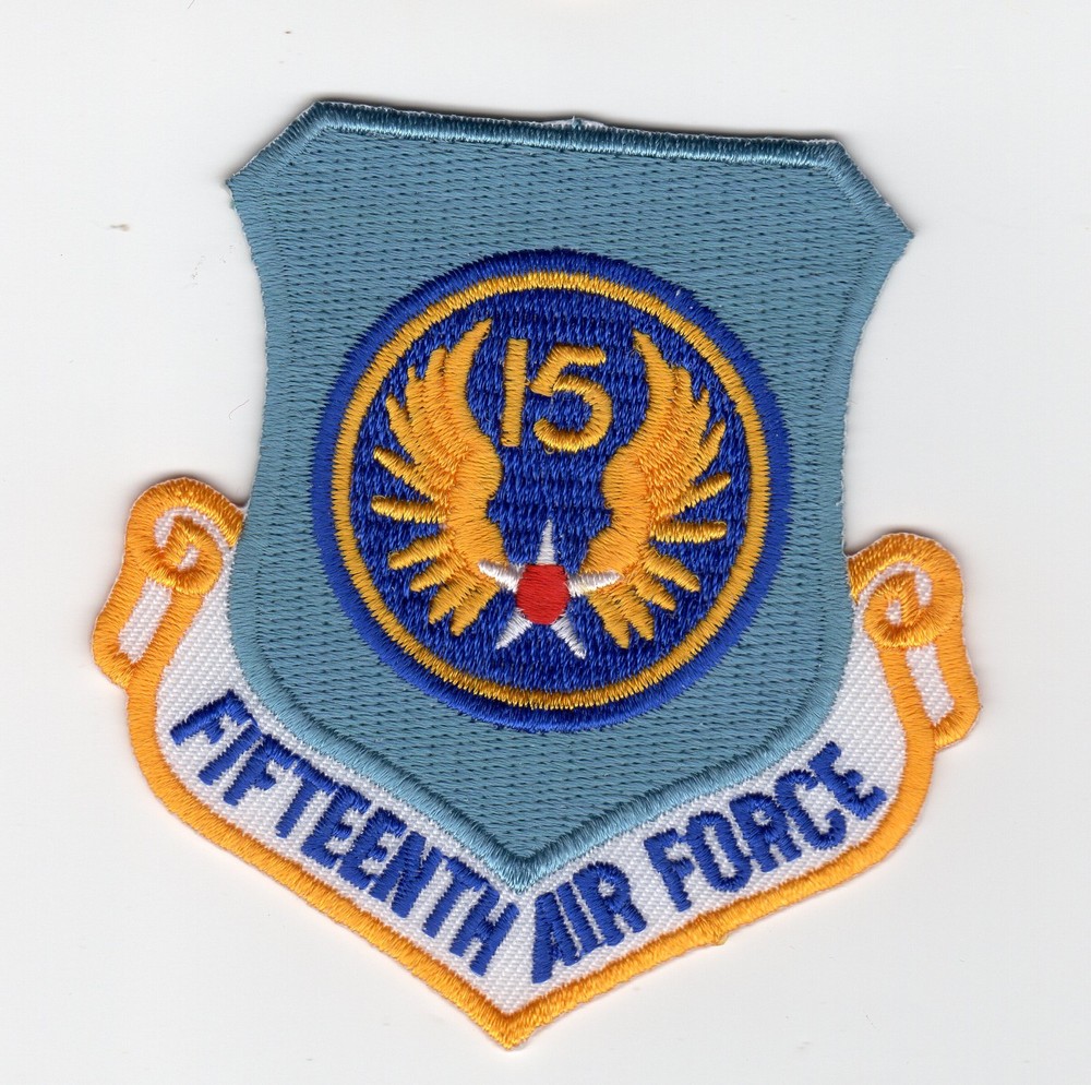 Fifteenth AF BC Patch Cat No M5720