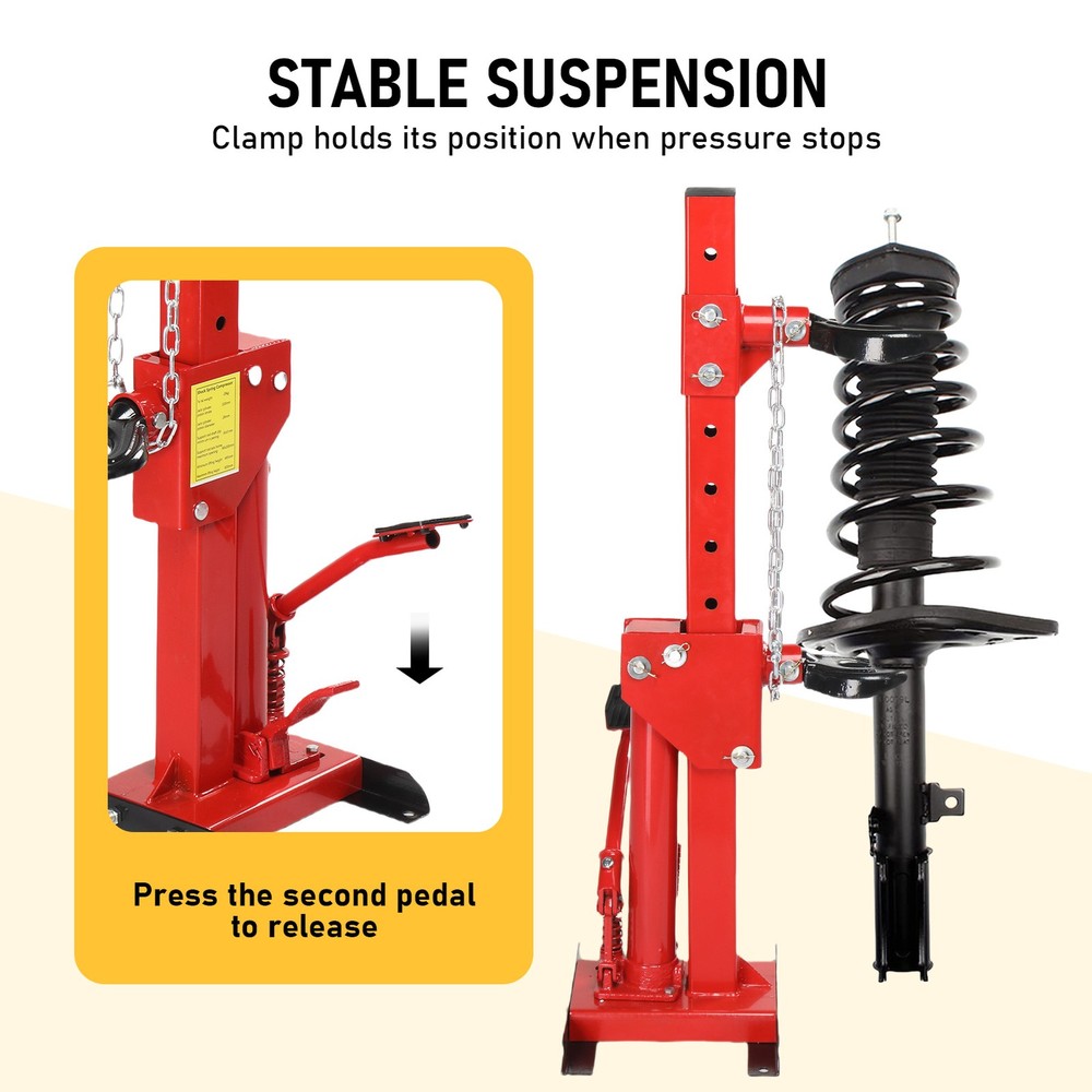 Strut Spring Compressor 4.5 T Hydraulic Jack Coil Spring Compressor Tool