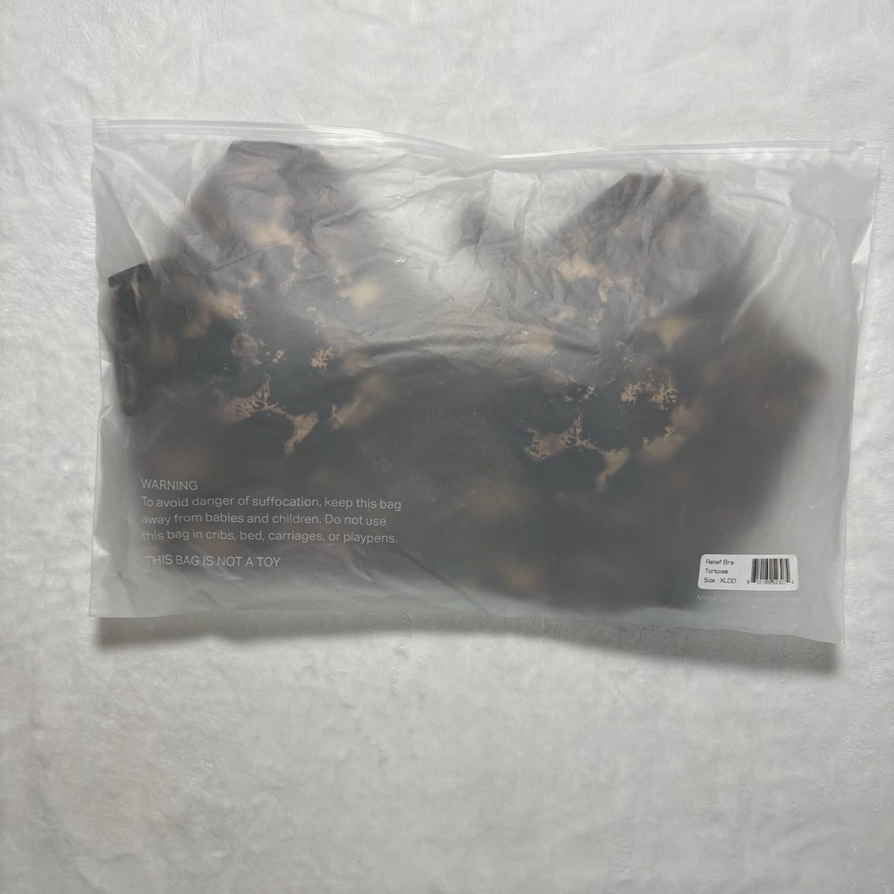 Eby Relief Bra Seamless Tortoise Adjustable Strap Size: XLDD