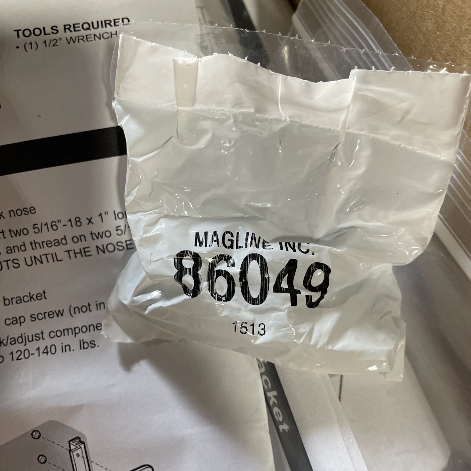 Magliner 86029 Nose Bracket,Left/Right, *lot Of 4 - 2 Packs* (8 Total Brackets)