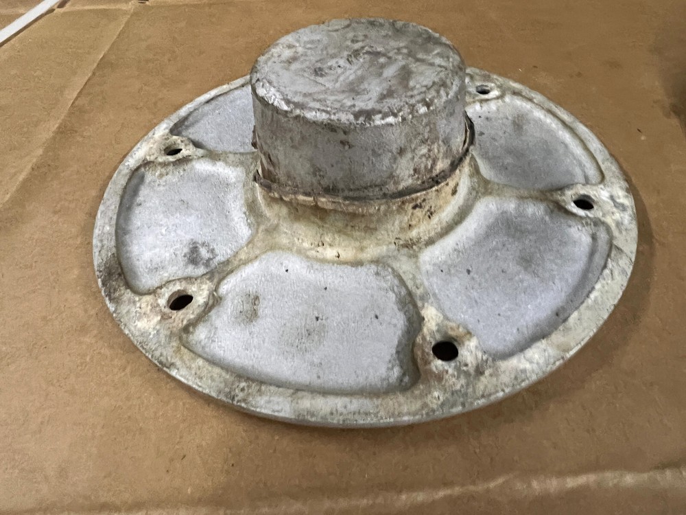 Springfield Marine 7" Diameter Anodized Aluminum Table Base (PAIR)