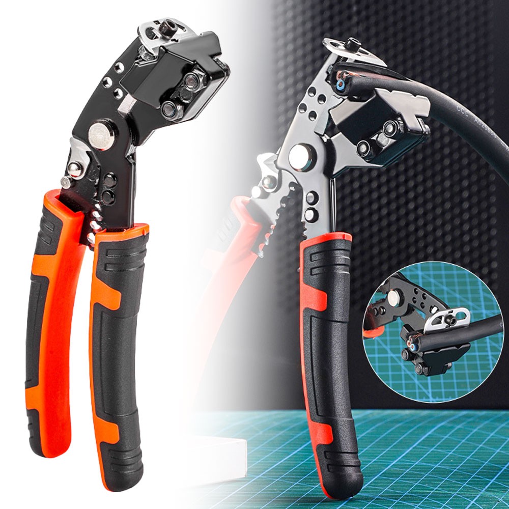 Multifunctional Quickstrip Magnify Wire Stripper Tool TL