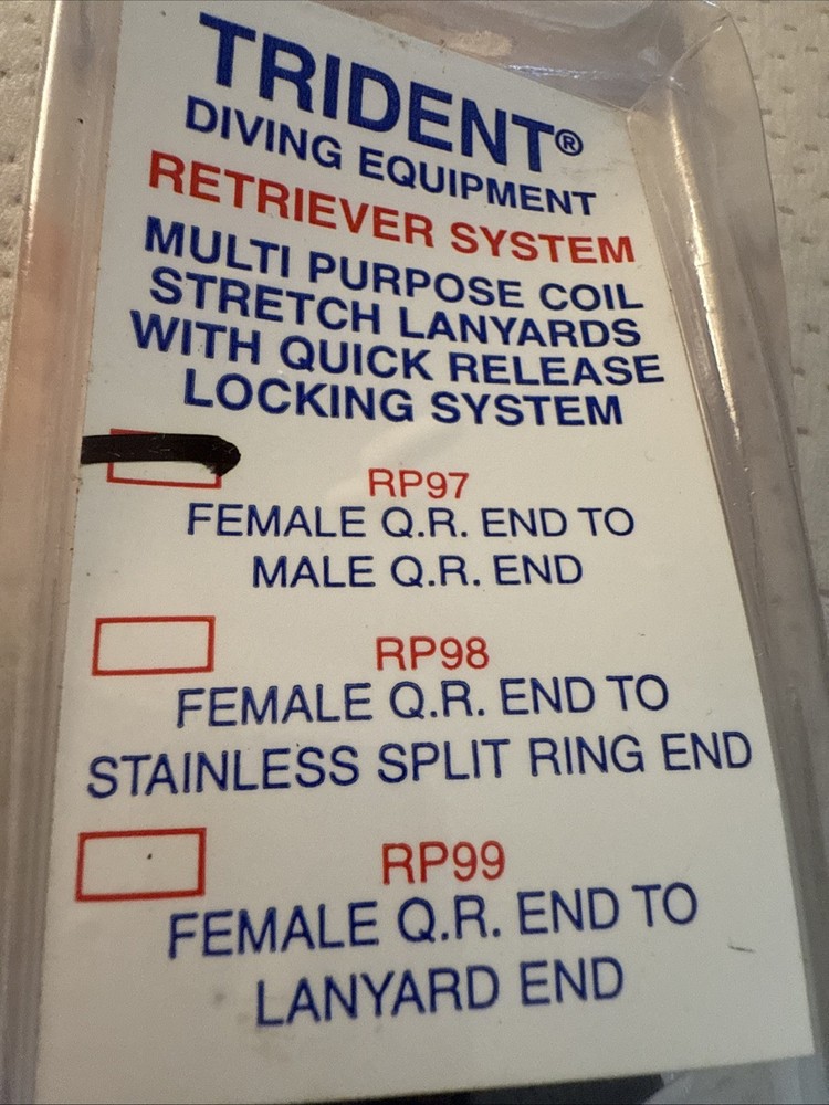 Trident Diving Equipment Shocking Lanyard