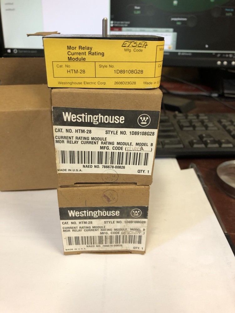 Westinghouse HTM-28 Current Rating Module