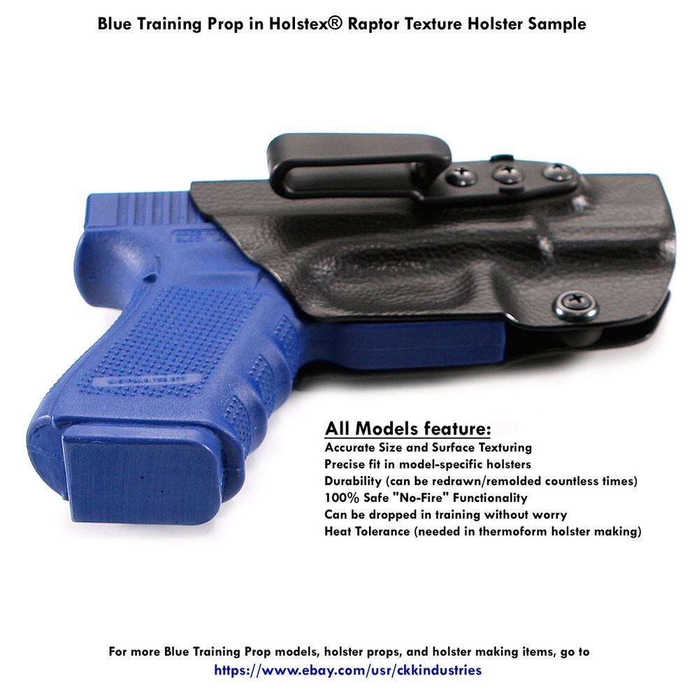 Blue Training Prop for SIG SAUER P224 - Solid Resin - Not a Gun