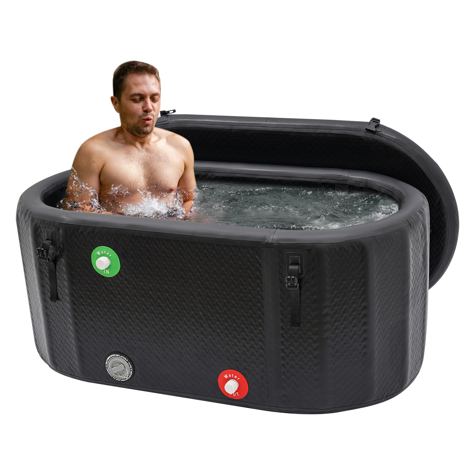 Ice Bath Cold Therapy Plunge Inflatable Ice Bath Tub for Sports Recovery Therapy