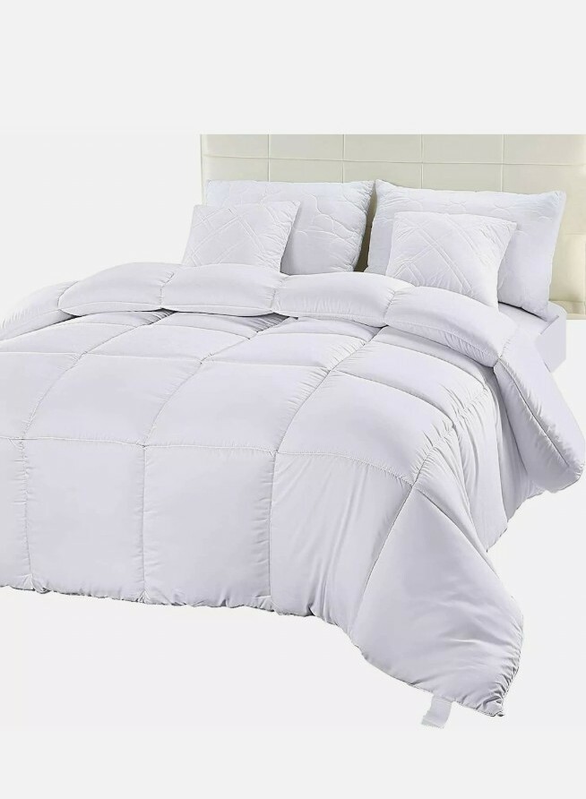 Utopia Bedding Comforter Duvet Insert Quilted Comforter with Corner Tabs