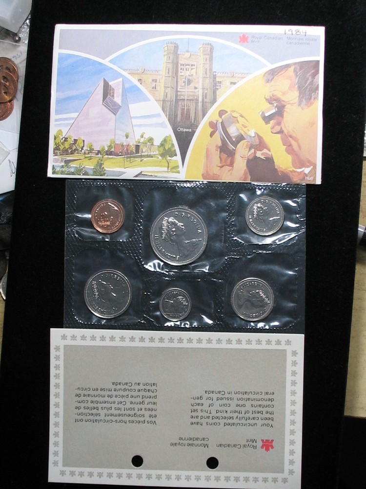 1984 CANADA PROOFLIKE MINT SET * WITH ORIGINAL MINT PACKAGING *