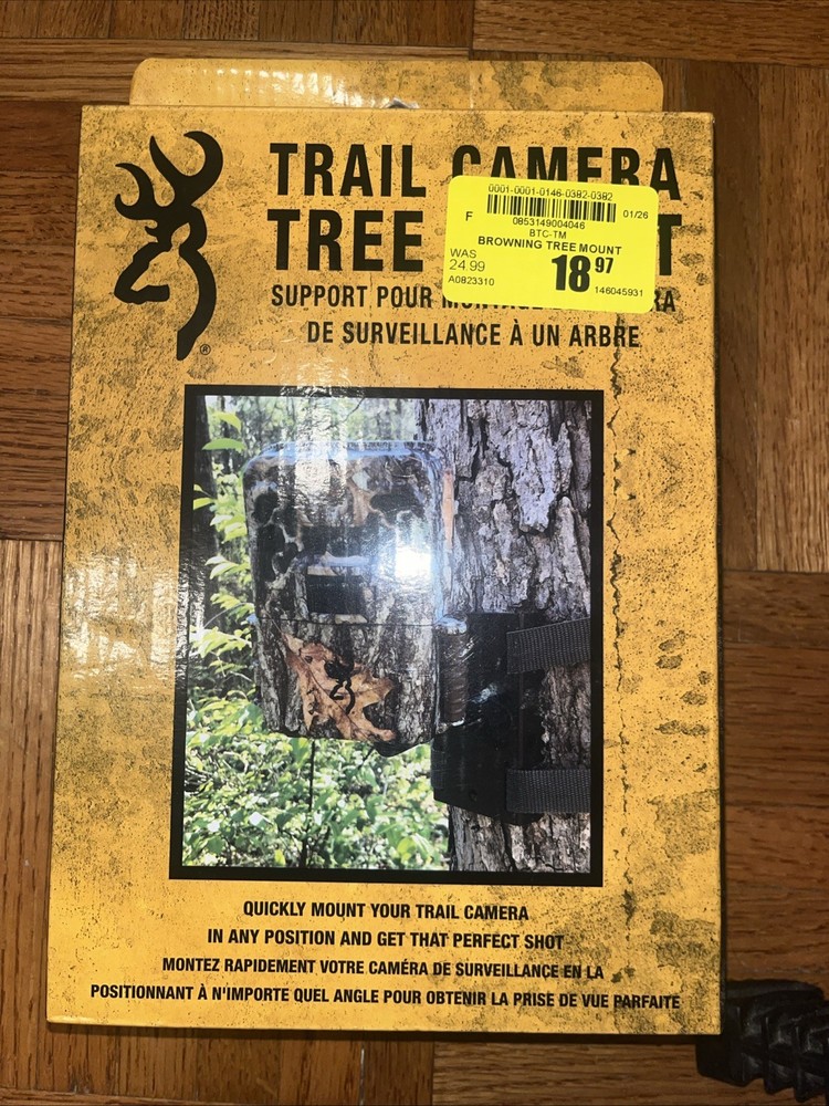 Browning Trail Camera Tree Mount #BTC-TM , New Unopened