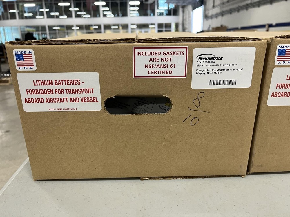 Seametrics AG3000-0200 Flow Meter - New