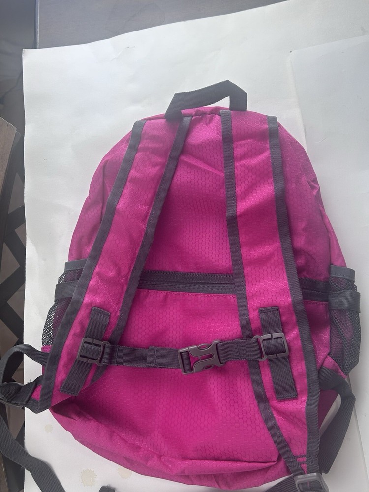 Yzaoll Lightweight Packable Hiking Backpack Hot Pink