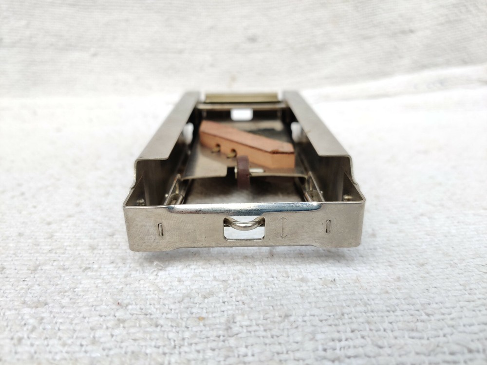 Vintage Allegro Automatic Honing Stropping Machine In Original Box CB205