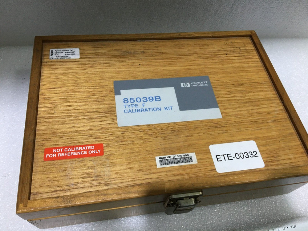 Agilent 85039B TYPE F CALIBRATION KIT