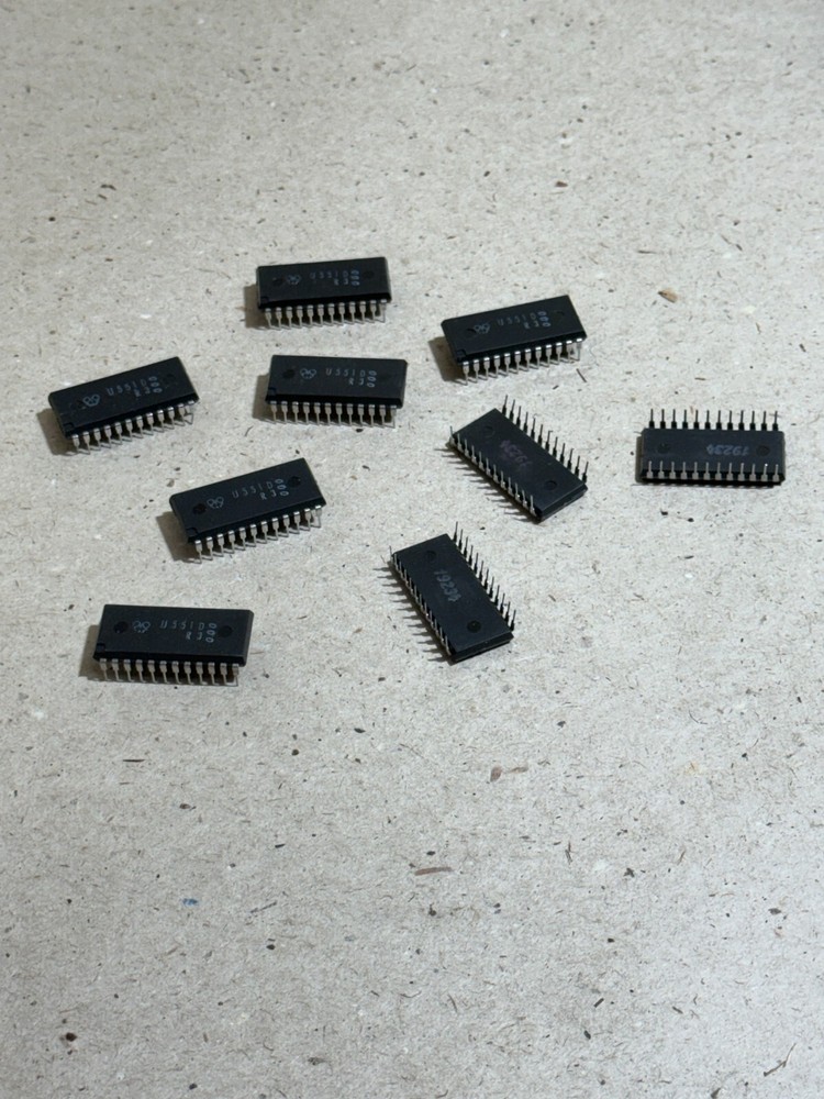 9x U551 U551D i1602A 2Kbit Electrically Programmable Read-On Memory #AS-N05