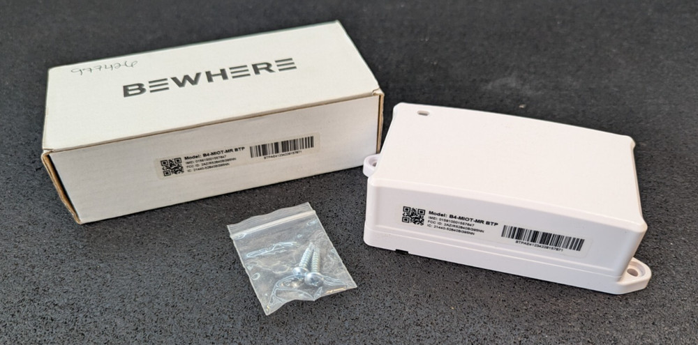 🔥New🔥 BeWHERE ASSET TRACKER MODEL B4-MIOT-MR BTP  (BeTen-BATTERY POWERED)