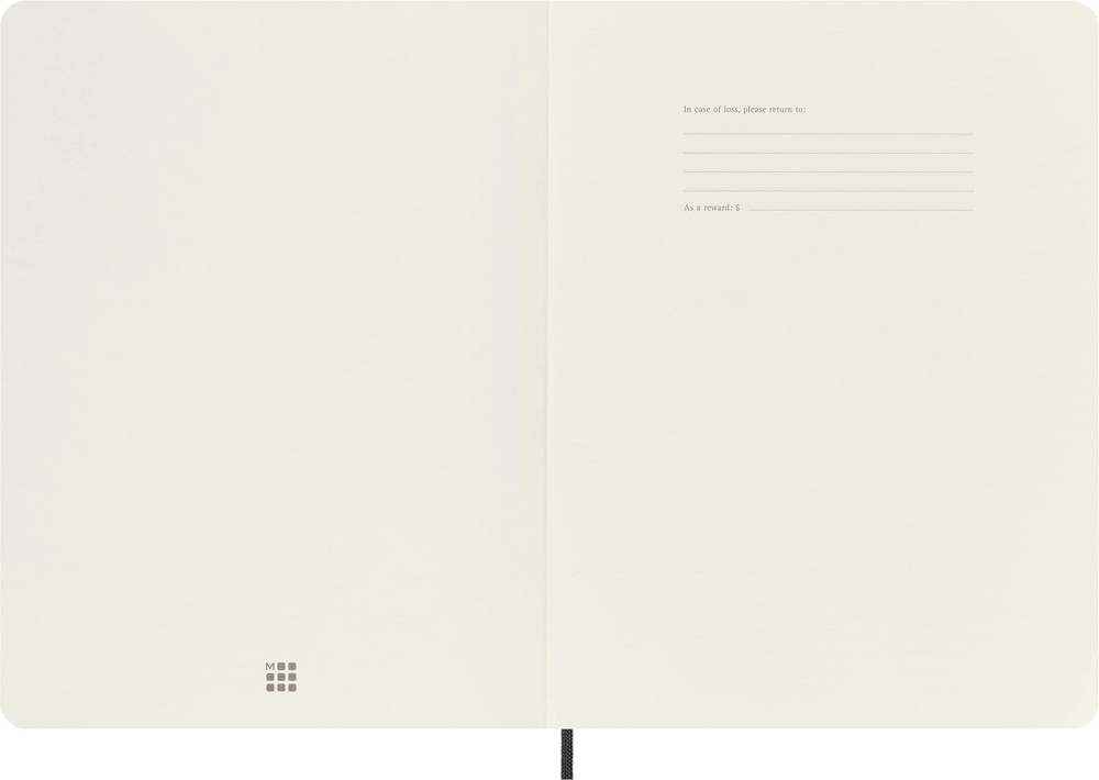 Moleskine Note Classic Soft Plain XL QP623 Black